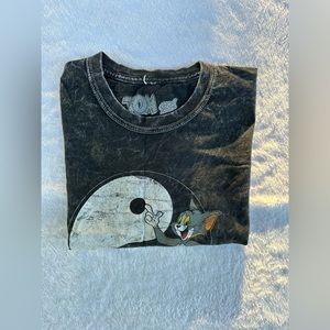 Tom and Jerry Crop Top Tee